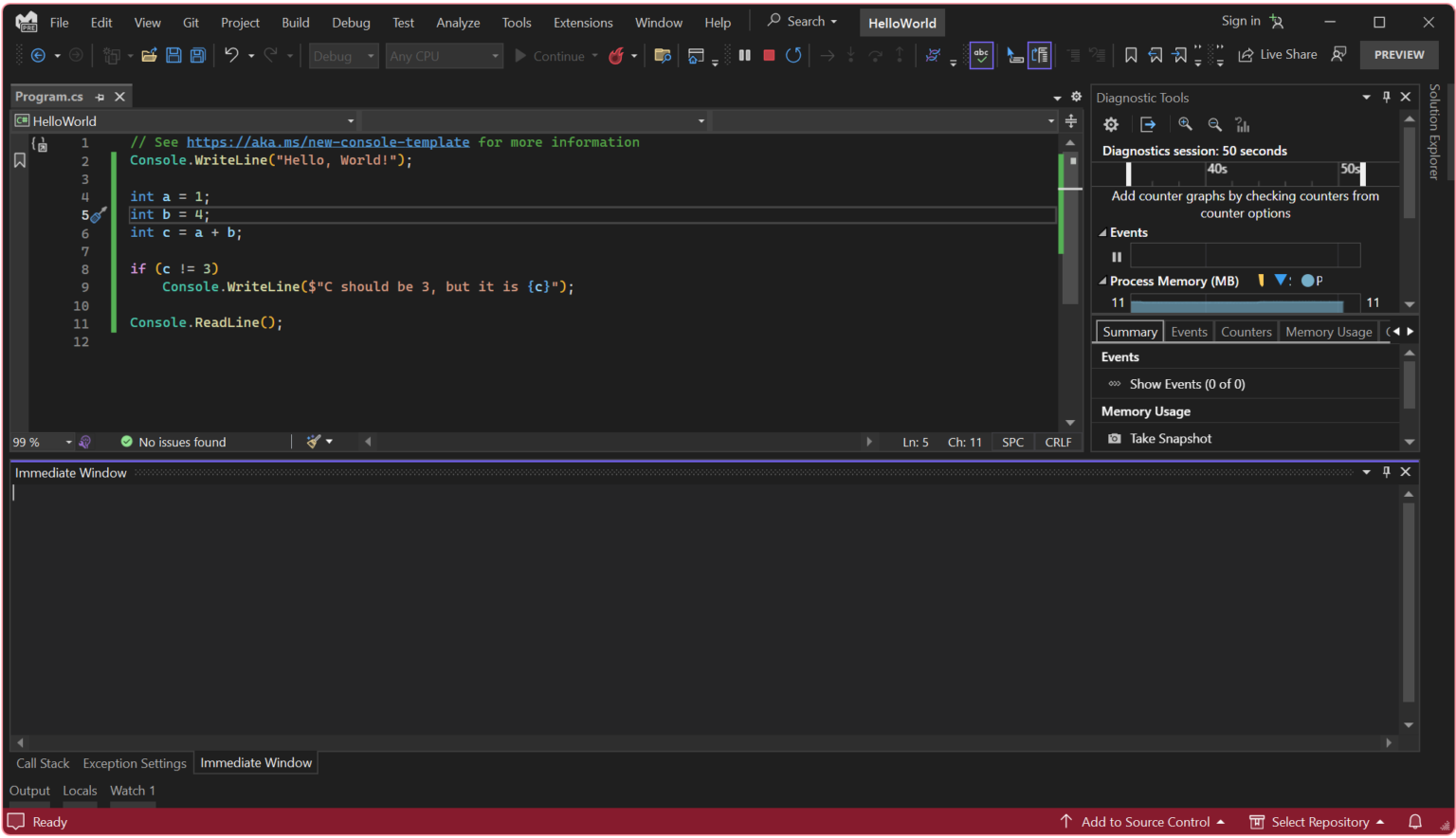 Microsoft Visual Studio At First Glance - Tutorial