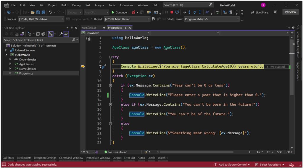Learn C Part 7 Debugging in C Tutorial