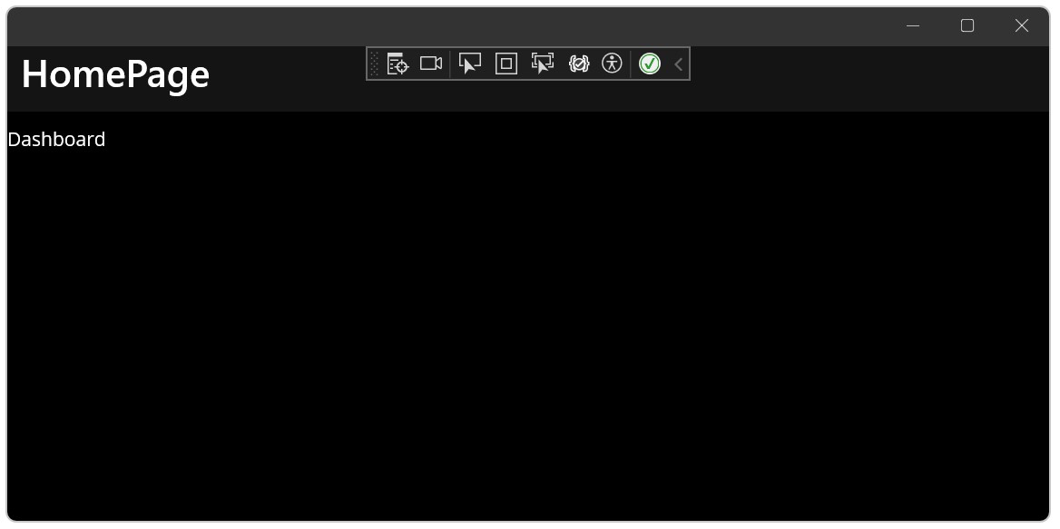 Label Added in Application - MAUI Part 2 Adding A List And Styling - Kens Learning Curve