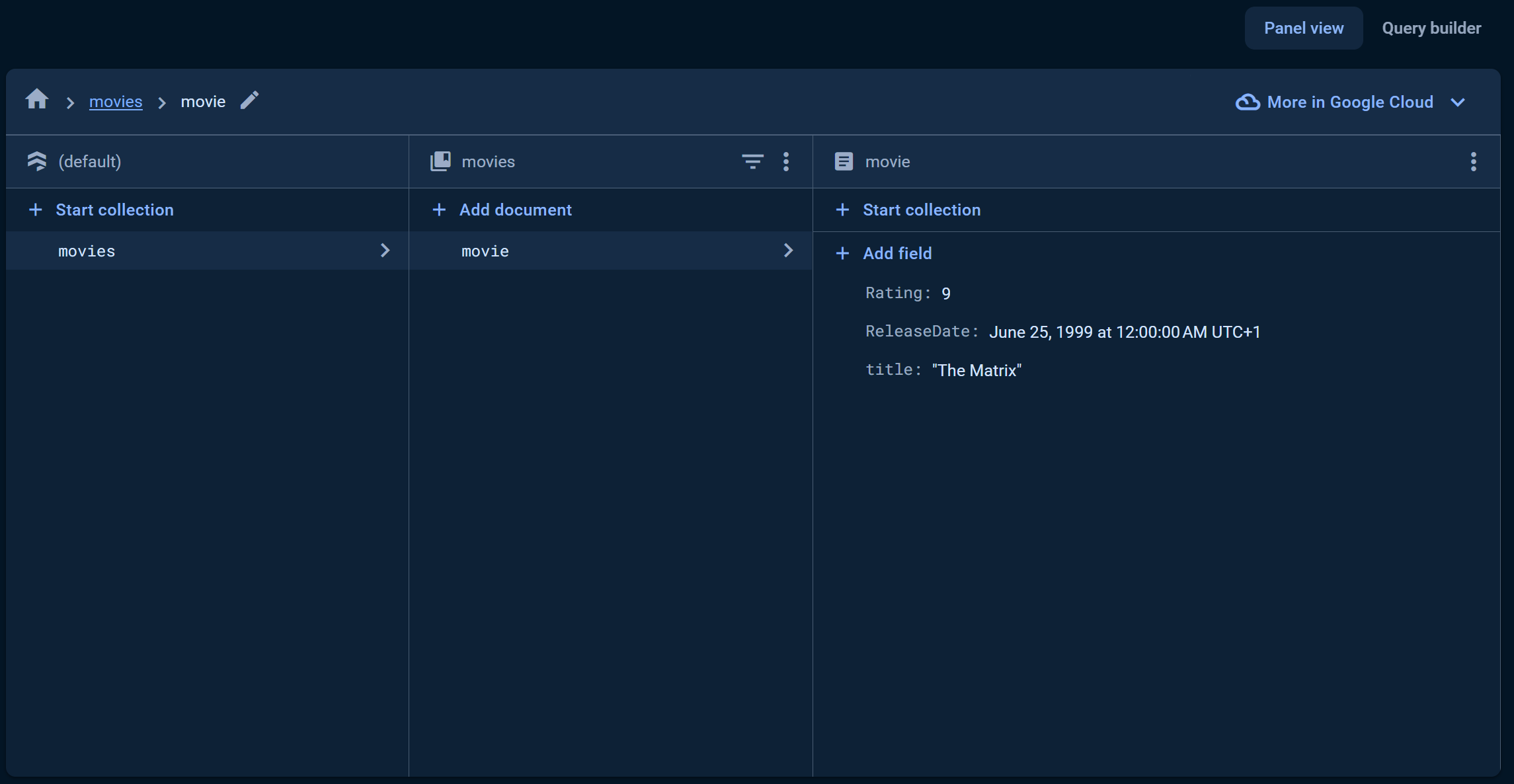 Item Created - Using Cloud Firestore With Angular TypeScript - Kens Learning Curve