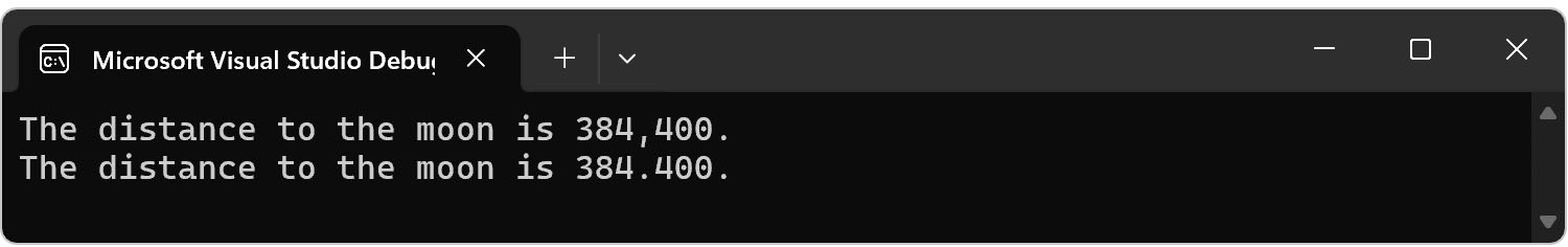 Culture-specific - C# String Interpolation - Kens Learning Curve