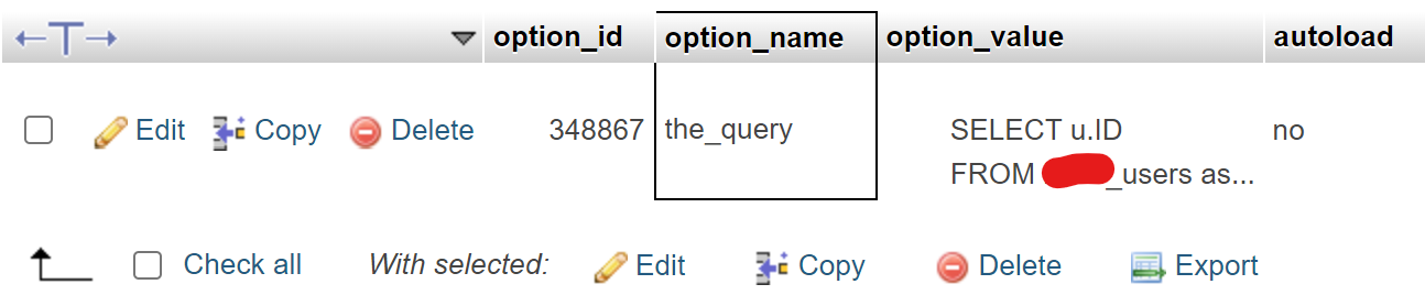 WP Options The Query - WordPress Cron Schedule Events Made Easy - Kens Learning Curve